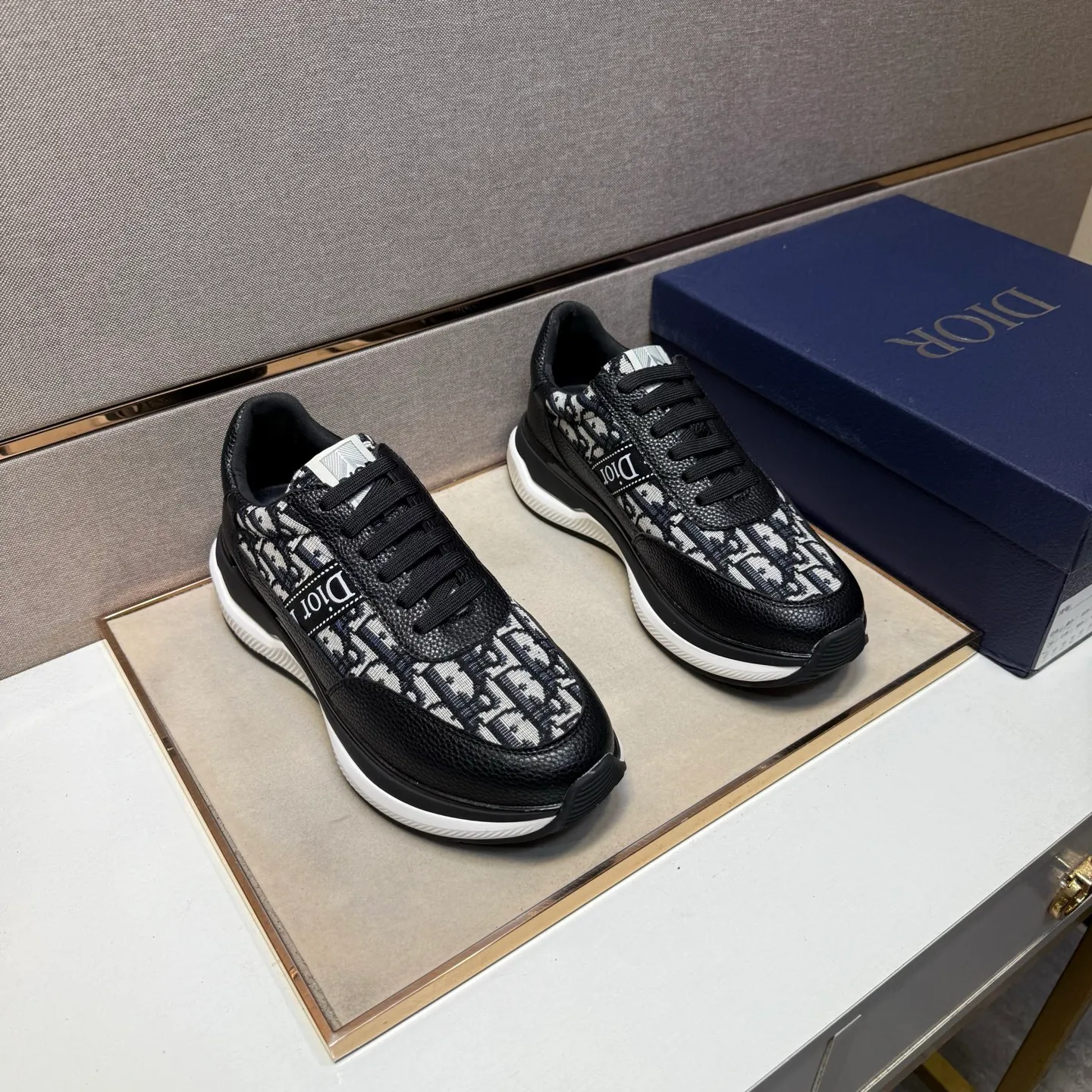 Men's men's shoes 💰pp462 [Dior~] Men's casual shoes 2025z cabinet sales simultaneously 🔶Size: 38-44 #️⃣ 🔷3 colors🔜The upper is made of multi-material splicing➕Mesh lining, comfortable and breathable, sole: original comfortable and wear-resistant outsole, ⚠️real thing📱photographed🎬real thing is better📢📢📢